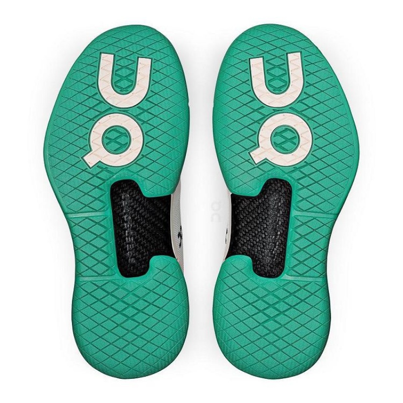 On Cloud THE ROGER Pro Blancas Turquesa | PE_ON9085