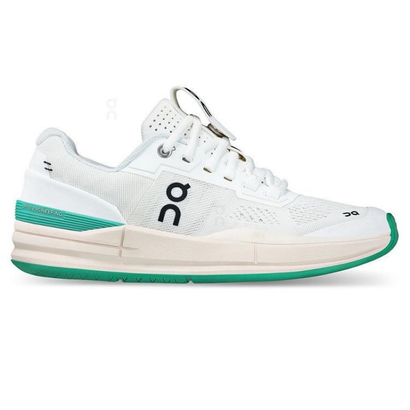 On Cloud THE ROGER Pro Blancas Turquesa | PE_ON9085