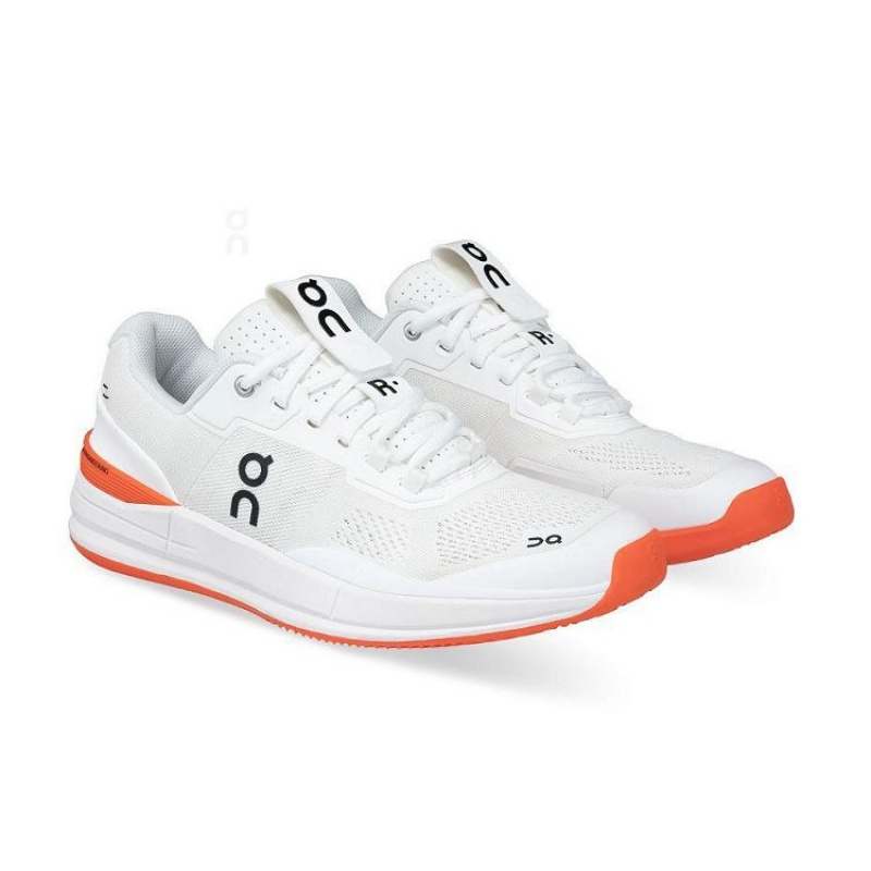 On Cloud THE ROGER Pro Clay Blancas Naranjas | PE_ON8737