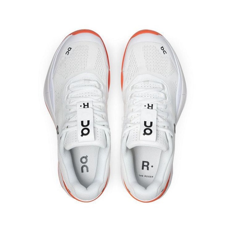 On Cloud THE ROGER Pro Clay Blancas Naranjas | PE_ON8737
