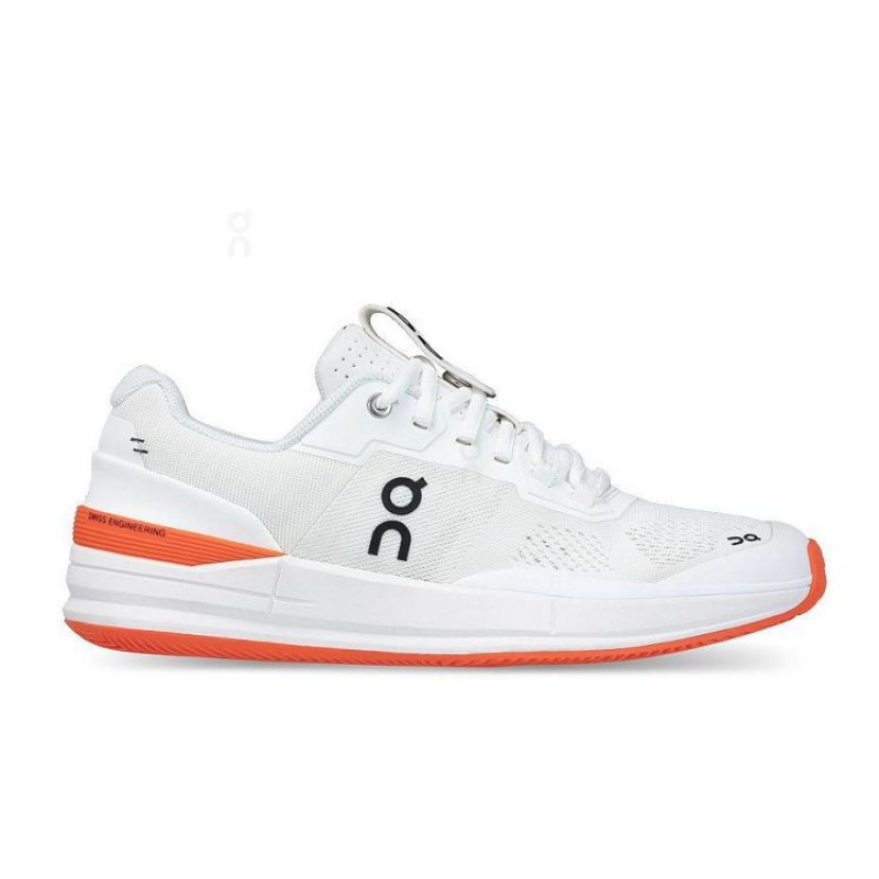 On Cloud THE ROGER Pro Clay Blancas Naranjas | PE_ON8737