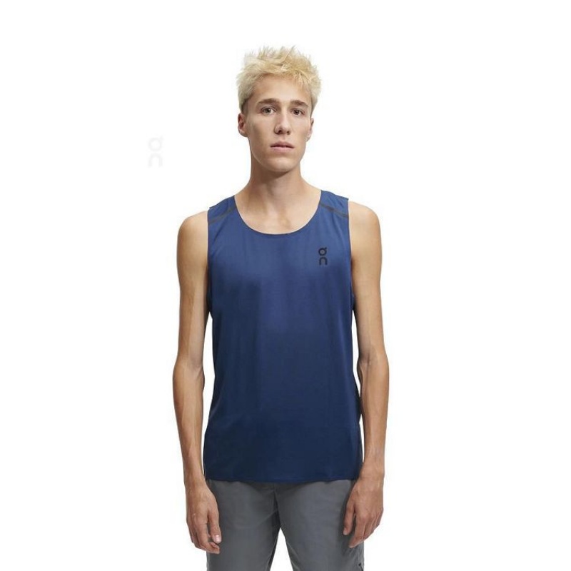 On Cloud Tank-T Azul Marino | PE_ON8921