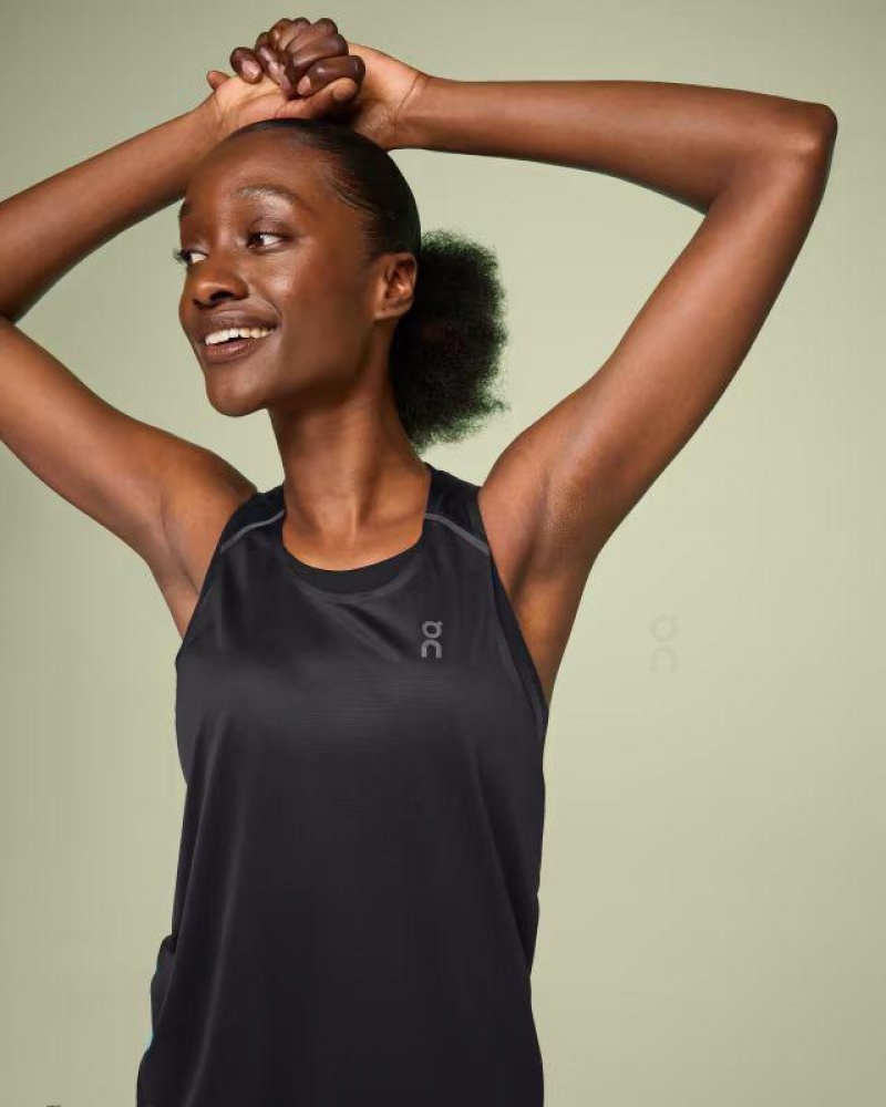 On Cloud Tank-T Negras Azules | PE_ON8673