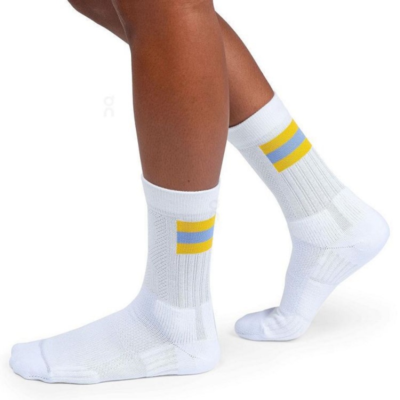 On Cloud Tennis Blancas Amarillo | PE_ON9084