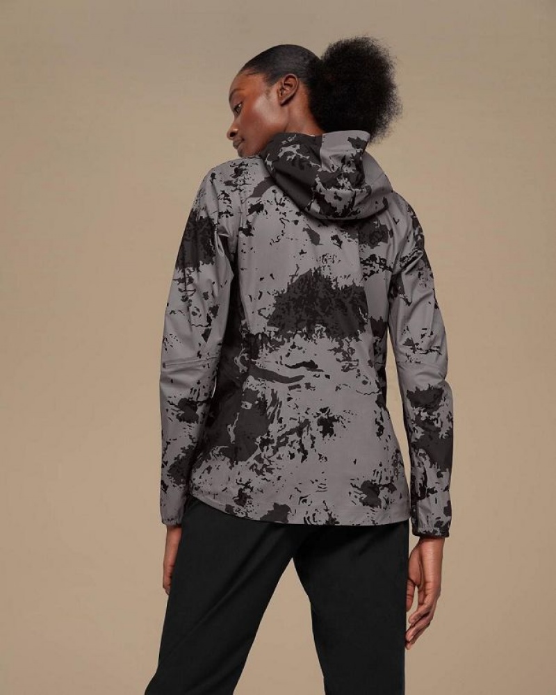 On Cloud Waterproof Anorak Gris Negras | PE_ON8080