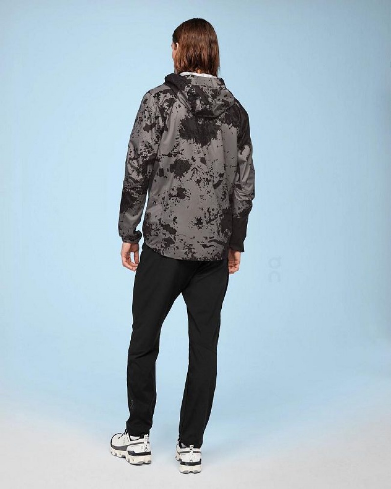 On Cloud Waterproof Anorak Gris Negras | PE_ON8455