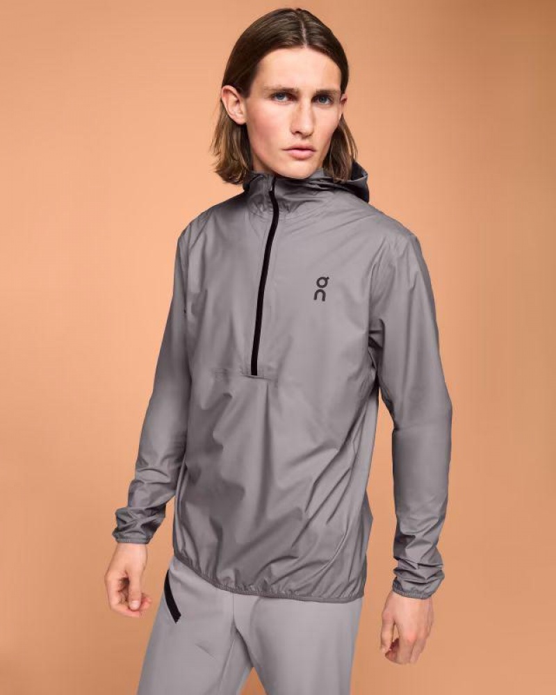 On Cloud Waterproof Anorak Gris | PE_ON8319