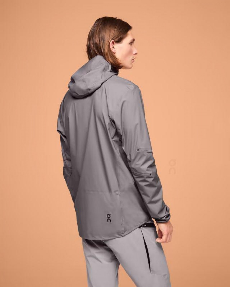On Cloud Waterproof Anorak Gris | PE_ON8319