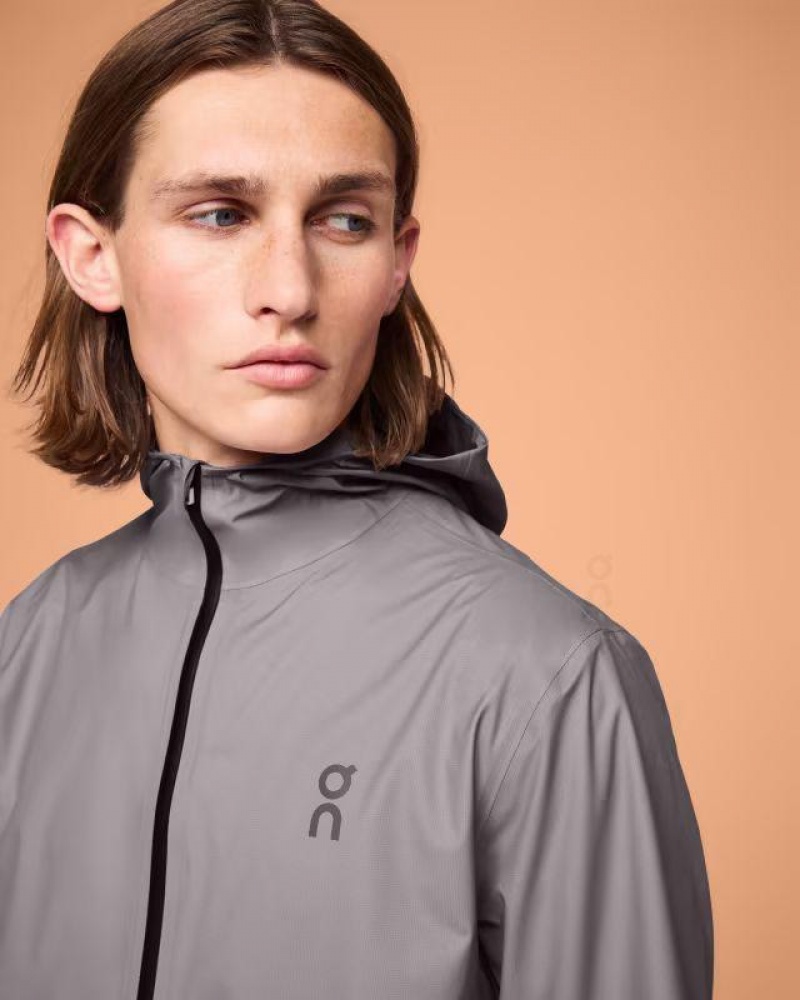 On Cloud Waterproof Anorak Gris | PE_ON8319
