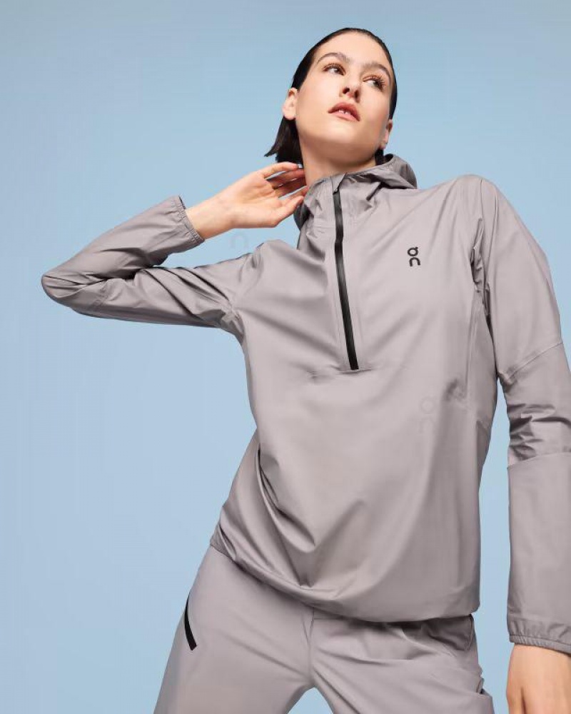 On Cloud Waterproof Anorak Gris | PE_ON9093