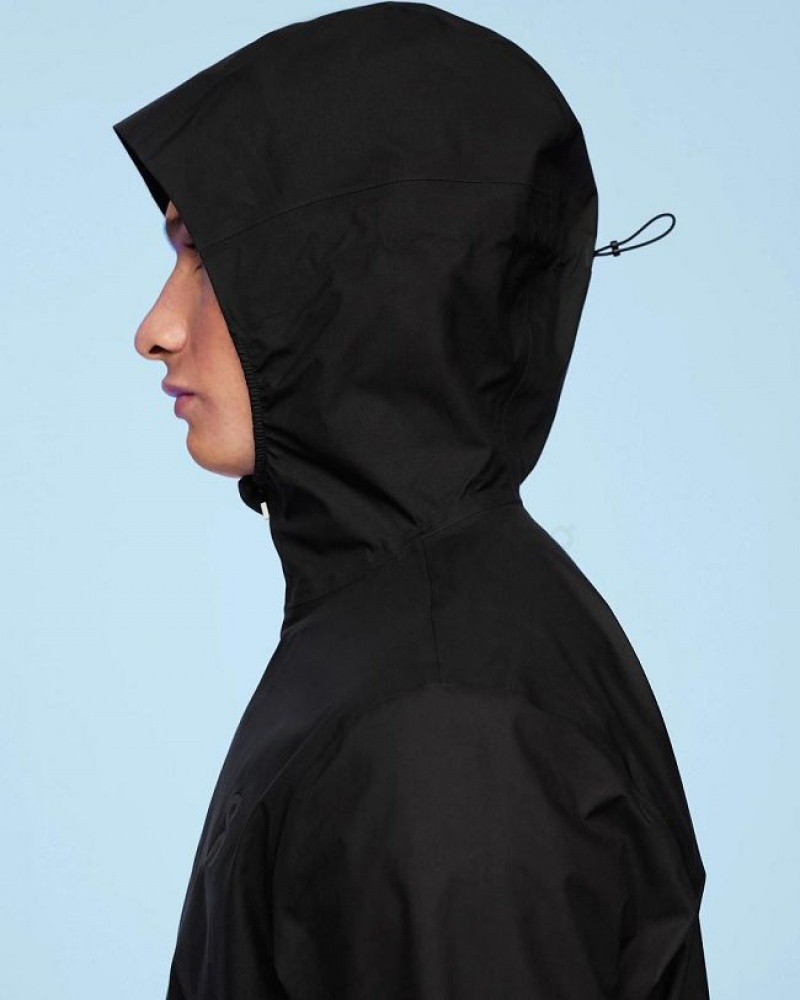 On Cloud Waterproof Anorak Negras | PE_ON8866