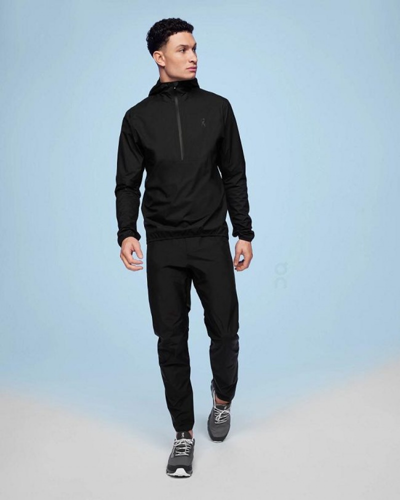 On Cloud Waterproof Anorak Negras | PE_ON8866