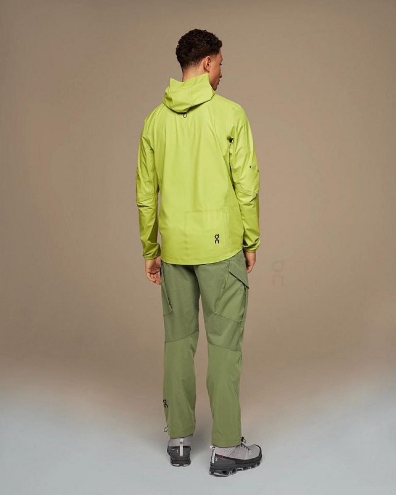 On Cloud Waterproof Anorak Verde | PE_ON8243