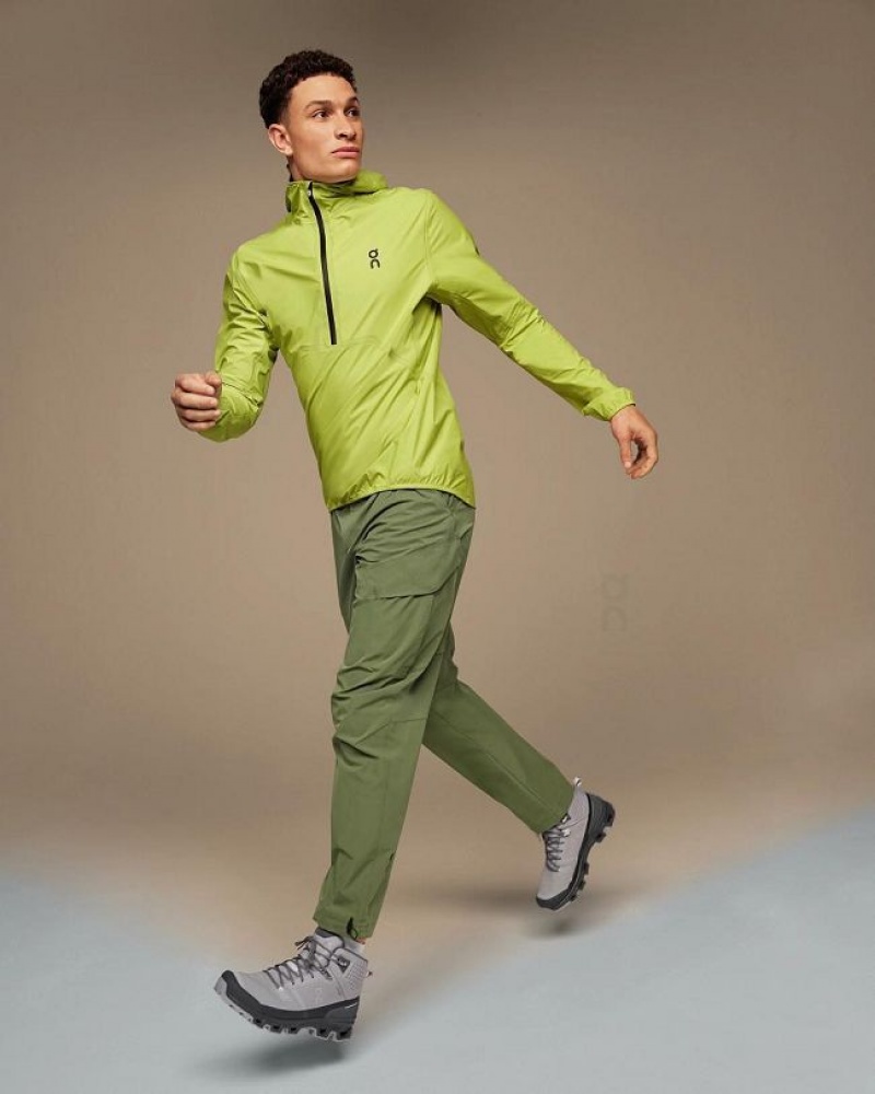 On Cloud Waterproof Anorak Verde | PE_ON8243