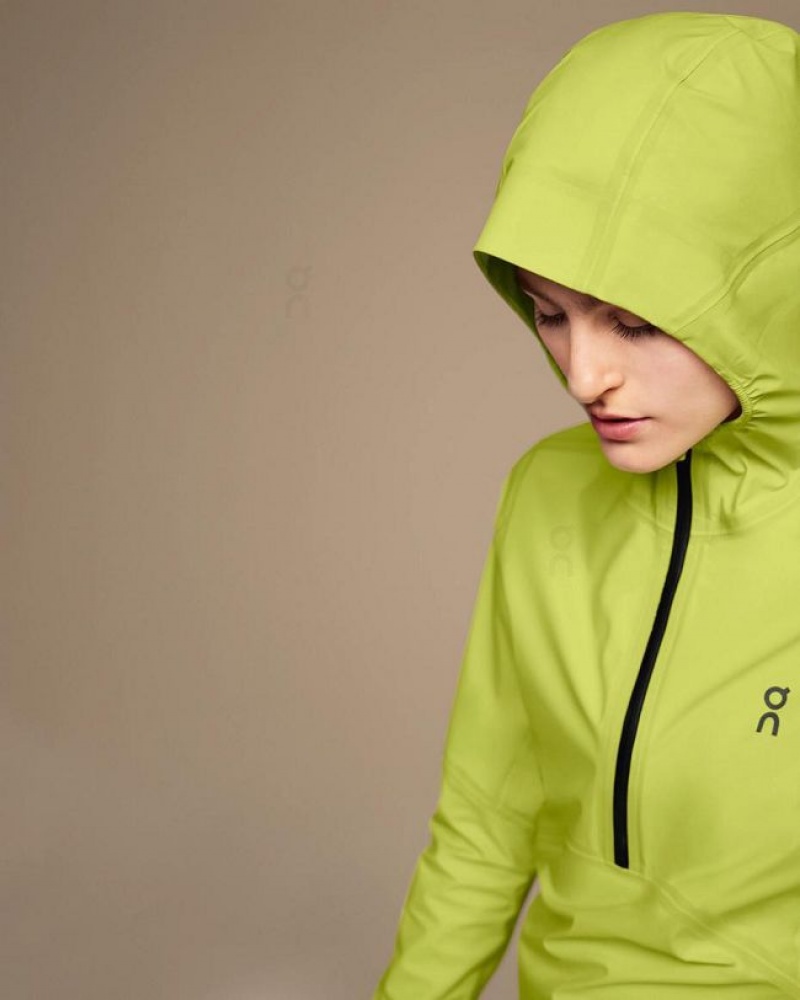 On Cloud Waterproof Anorak Verde | PE_ON8348