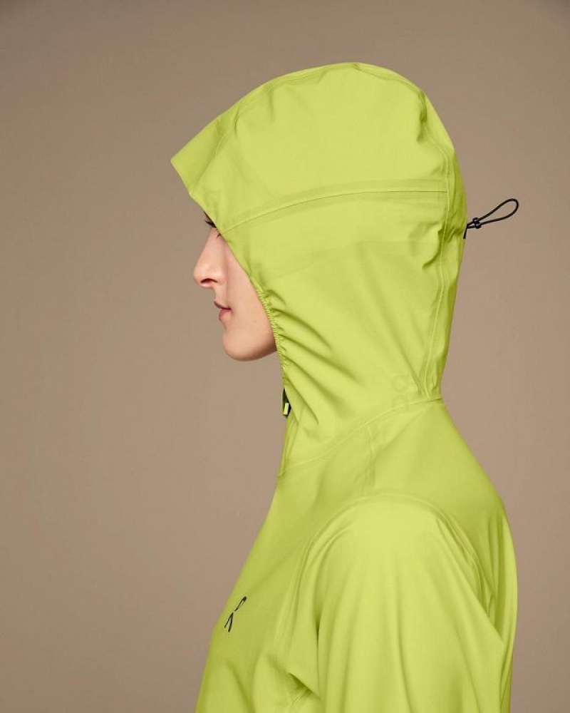 On Cloud Waterproof Anorak Verde | PE_ON8348