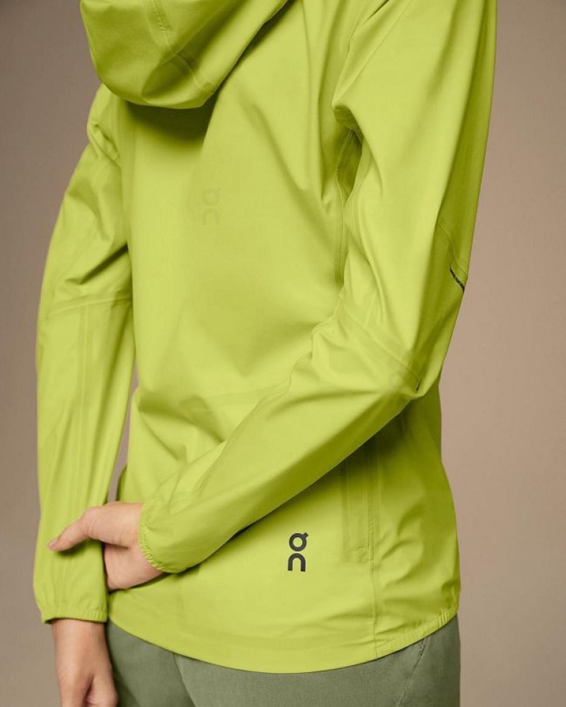 On Cloud Waterproof Anorak Verde | PE_ON8348