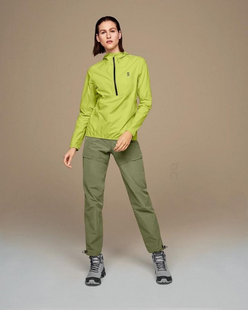 On Cloud Waterproof Anorak Verde | PE_ON8348