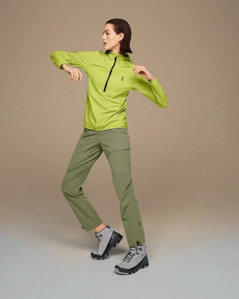 On Cloud Waterproof Anorak Verde | PE_ON8348