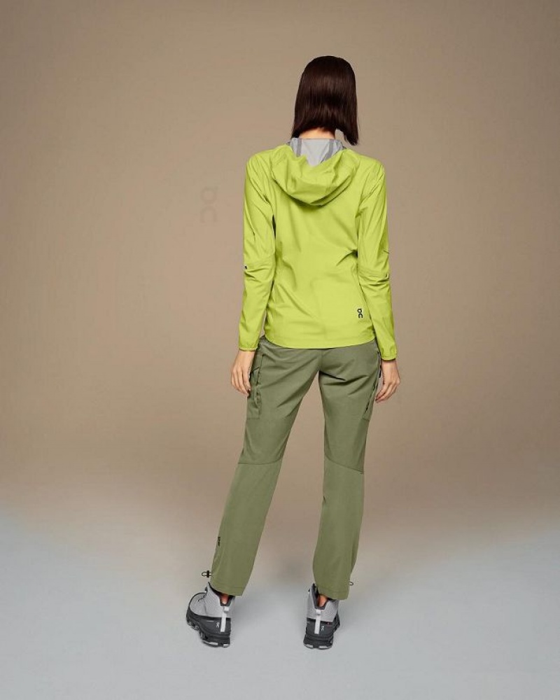 On Cloud Waterproof Anorak Verde | PE_ON8348