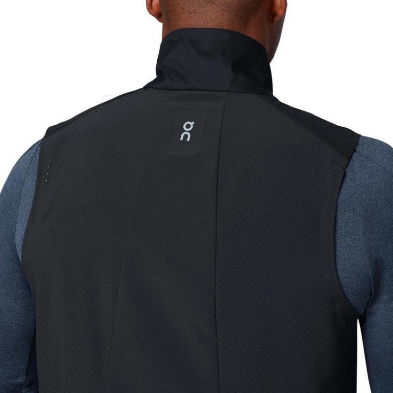 On Cloud Weather Vest Negras | PE_ON8905