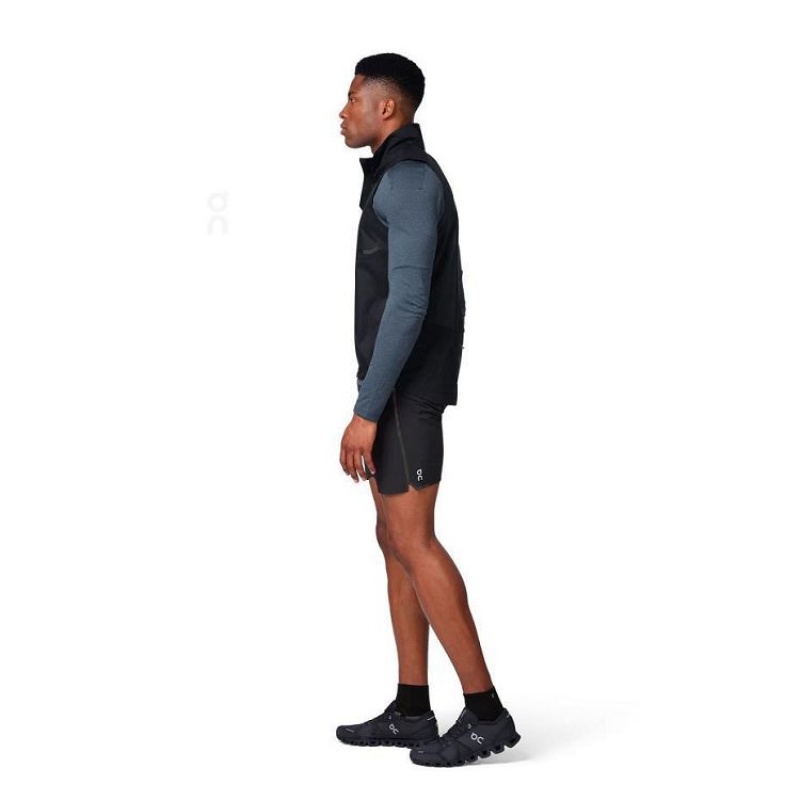 On Cloud Weather Vest Negras | PE_ON8905