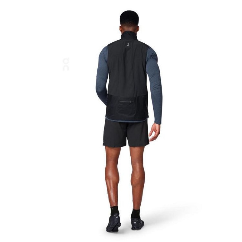 On Cloud Weather Vest Negras | PE_ON8905
