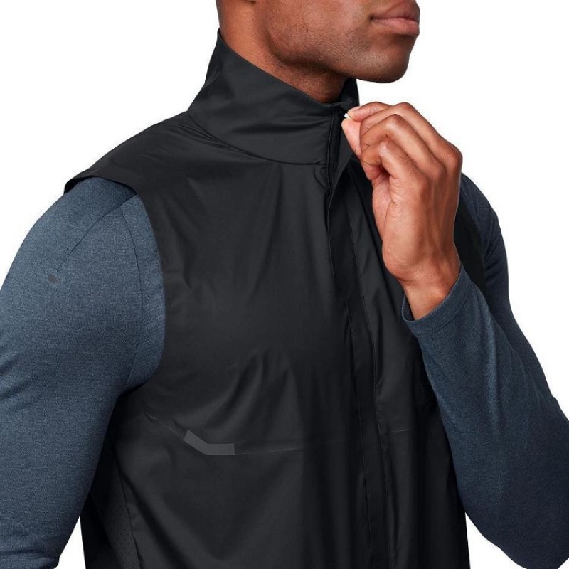 On Cloud Weather Vest Negras | PE_ON8905