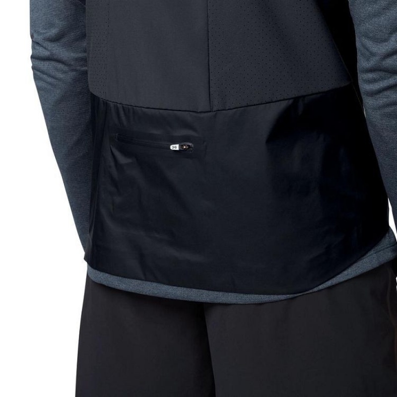 On Cloud Weather Vest Negras | PE_ON8905