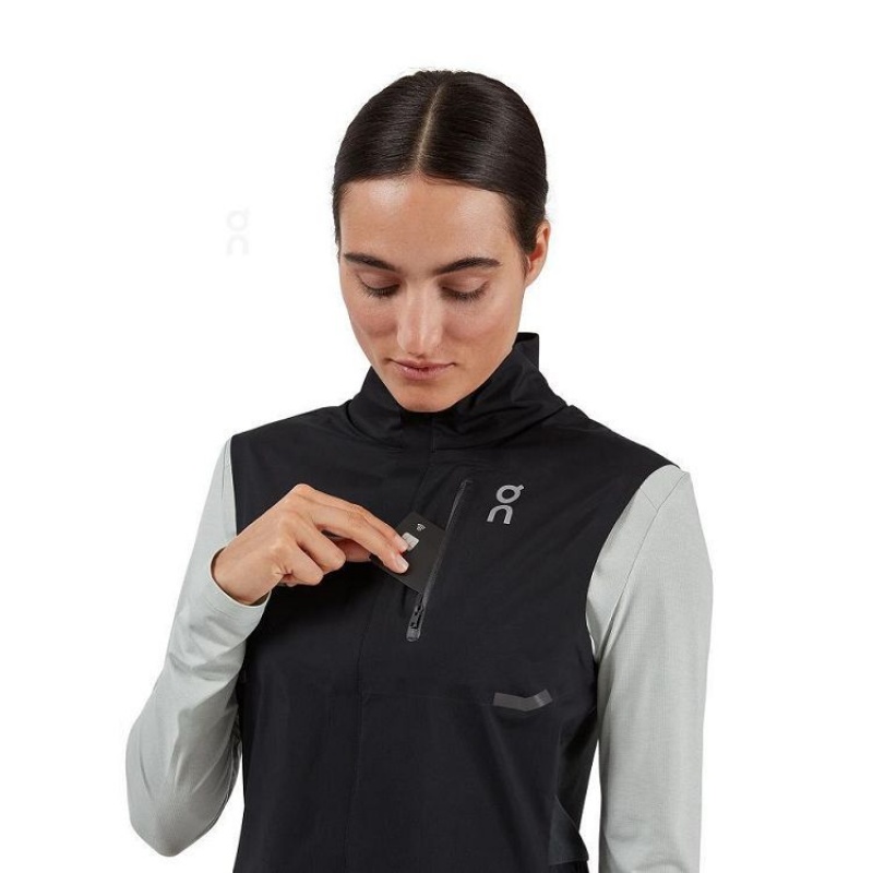 On Cloud Weather Vest Negras | PE_ON9025
